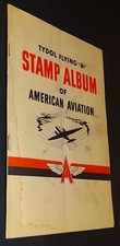 1940 Tydol Gas Station American Aviation 'Flying A' Stamp Collection in Album