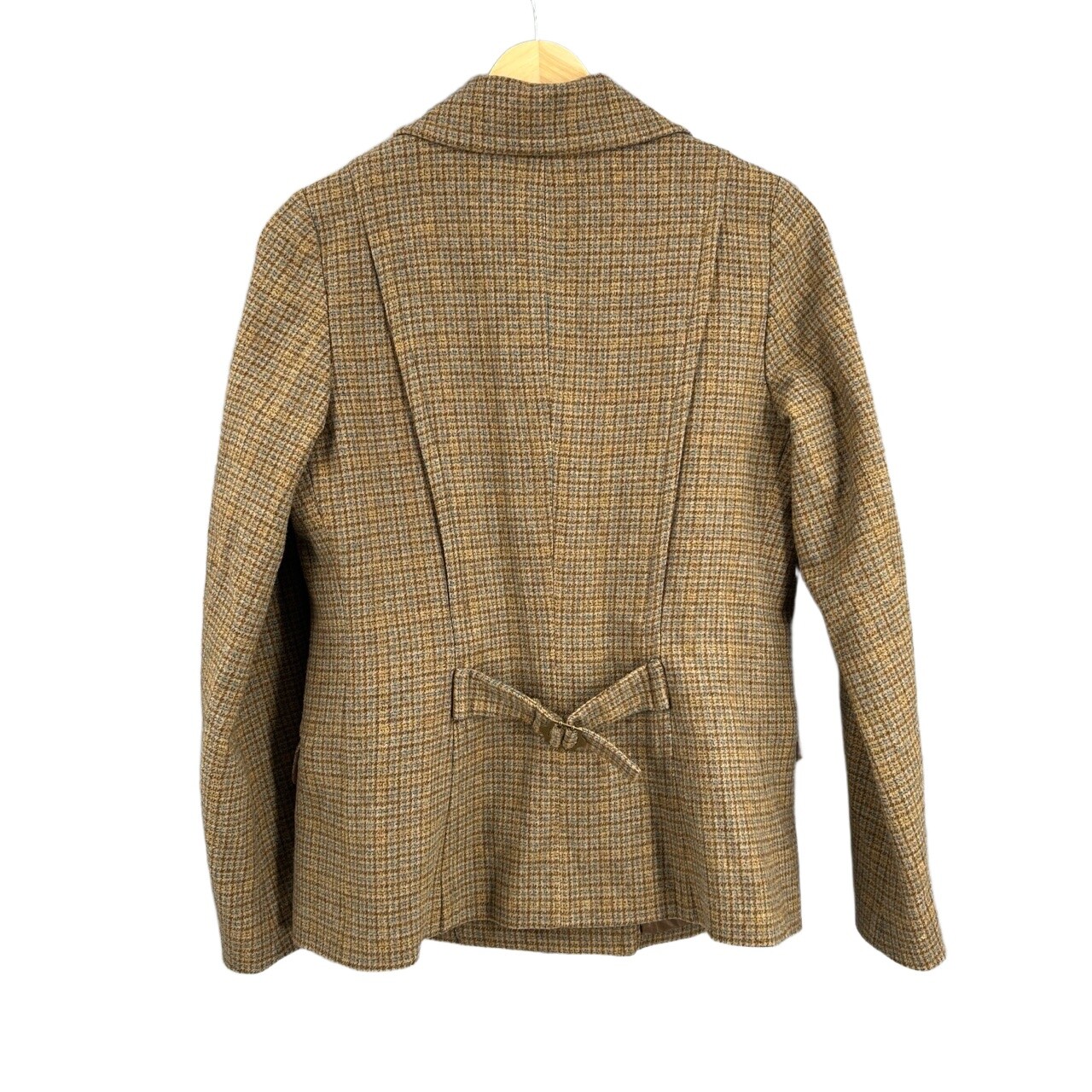 Pendleton Wool Jacket Brown Checked Double Breast… - image 4