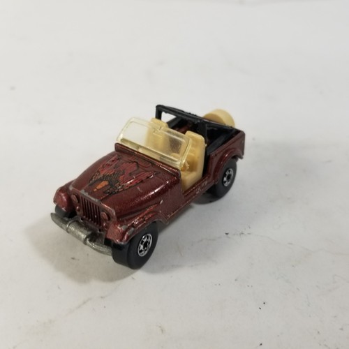 Vintage 1981 Hot Wheels REAL RIDERS Jeep CJ-7 Jeep 1:64 Diecast Car - Picture 5 of 14