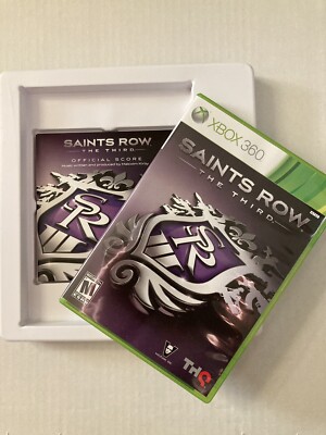 Saints Row: The Third Platinum Pack Collector Edition Xbox 360 + Headphones  