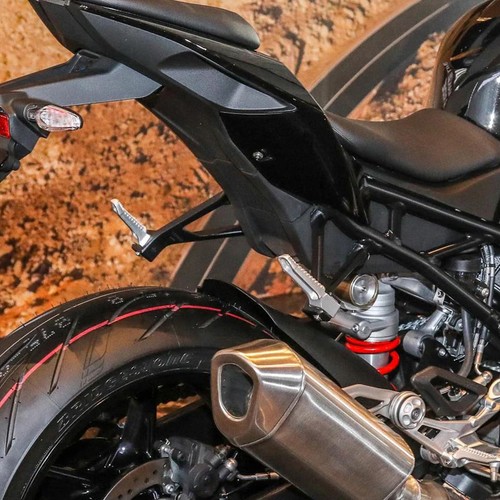 Rear Passenger Footpeg Footrest+Holder Brackets For BMW S1000RR 09-2018,19-2024 - Picture 9 of 22