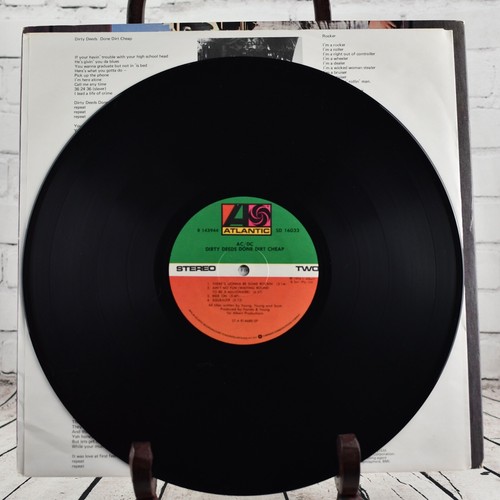 AC/DC – Dirty Deeds Done Dirt Cheap - 12" Vinyl - Atlantic, Club Edition,Reissue - Picture 4 of 4