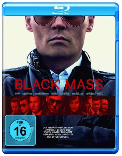 Black Mass [Blu-ray] (Blu-ray) Johnson Dakota Cumberbatch Benedict (UK IMPORT) - Picture 1 of 4