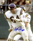 Signed 8x10 MILT SUNDE Minnesota Vikings Autographed photo - w/COA