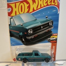 Hot Wheels 1975 Datsun Sunny Truck B120 Green 1:64 Diecast Unopened