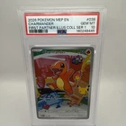 2026 POKEMON FIRST PARTNER ILLUSTRATION COLLECTION SERIES 1 CHARMANDER PSA 10