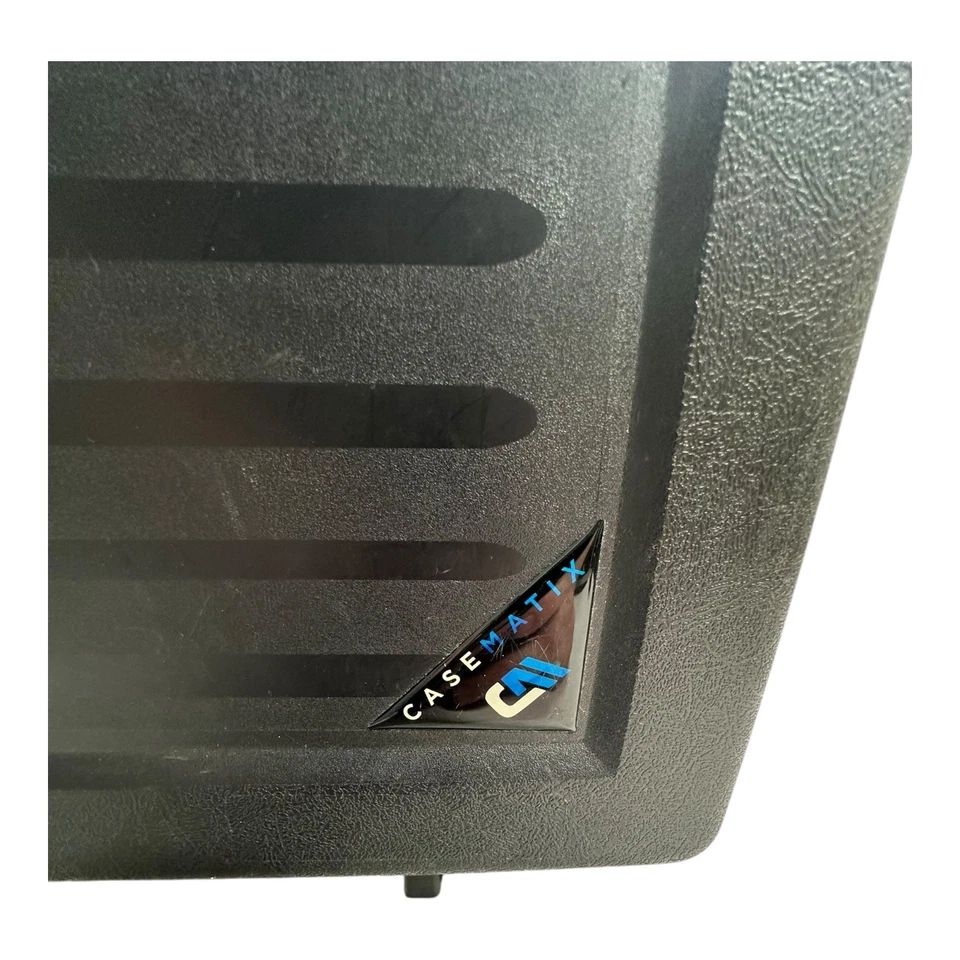 CaseMatix Black Hard Shell Protective Carry Case with Foam Insert - Image 2 of 4