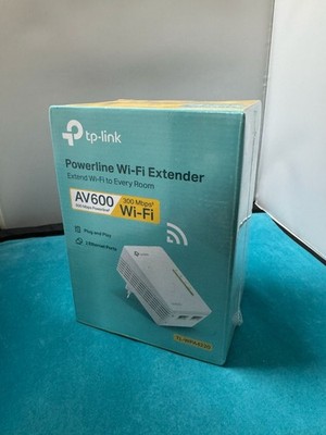 TP-Link AV600 Powerline WiFi Extender TL-WPA4220, 300Mbps, 2 Ports neu!