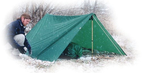 Equinox Egret Nylon Tarps - Durable 5' x 7' Tarp for All Your Outdoor Needs - 第 1/1 張圖片