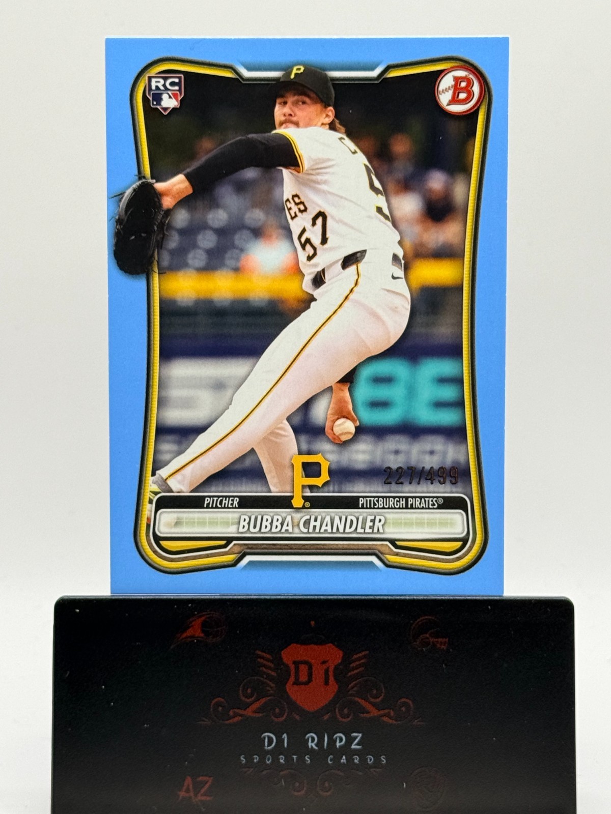 2026 Bowman - Sky Blue Border /499 - Bubba Chandler #83 (RC)