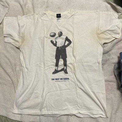 Vintage 90s Nike Air Jordan Shirt Men s The Best On Earth Mars Spike Lee SzXL