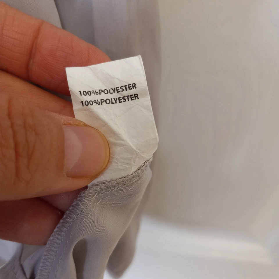 RAMY BROOK Mujer Gris Poliéster Minimalista Informal Carrera Verano Todos los Días Top S Foto 4 de 4