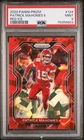 2020 Panini Prizm Patrick Mahomes II Red Cracked Ice PSA 9 MINT #124 R1