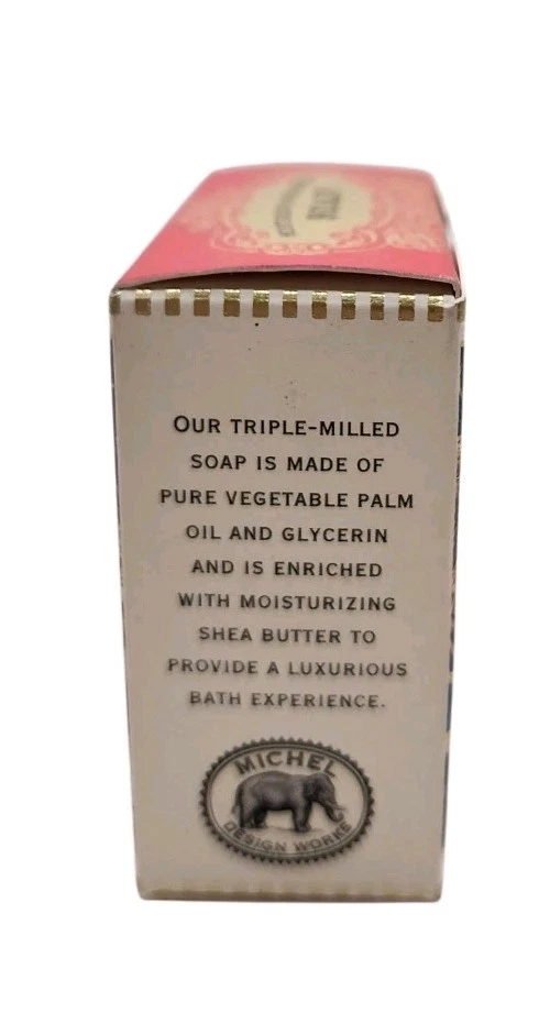 NIB Shea Butter Soap Michel Design MERRY CHRISTMAS Bar 3.5 oz Triple Milled - Image 3 of 4