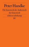 Die Innenwelt Der AußEnwelt Der Innenwelt, Peter Handke