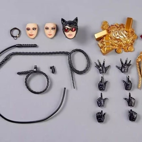 Catwoman PVC Movable Figurine Statue Figure Model Toy Ornament Gift Collectible - Picture 9 of 10