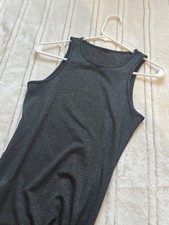 Gray body Con Dress Stretch Elastane Polyester Spandex Cotton Blend