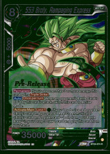 Dragon Ball Super Card Game SS3 Broly, Rampaging Express BT24-071 R Pre-Release