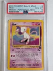 2000 pokemon black star mew psa 10