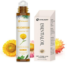 Helichrysum Essential Oil Roll On, 100 Pure Aromatherapy for Skin Vitality a