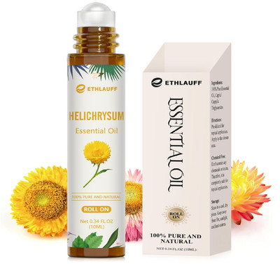 Helichrysum Essential Oil Roll On, 100% Pure Aromatherapy for Skin Vitality a