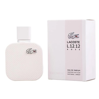 Lacoste Ladies L.12.12 Eau de Parfum Rose EDP 3.4 oz Fragrances 3386460149211