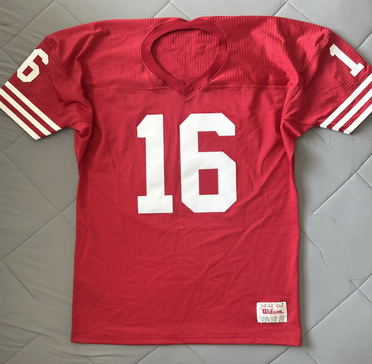 Vintage Authentic Joe Montana Pro Cut San Francisco 49ers Wilson