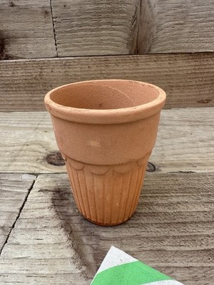 Handgefertigte Ton Kullad Terrakotta Teetasse rustikal traditionell indisch Trinkgeschirr Geschenk