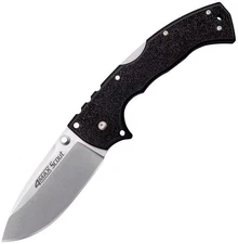 Cold Steel 4-Max Scout Lockback Folding Knife Black Griv-Ex Handle - CS62RQ