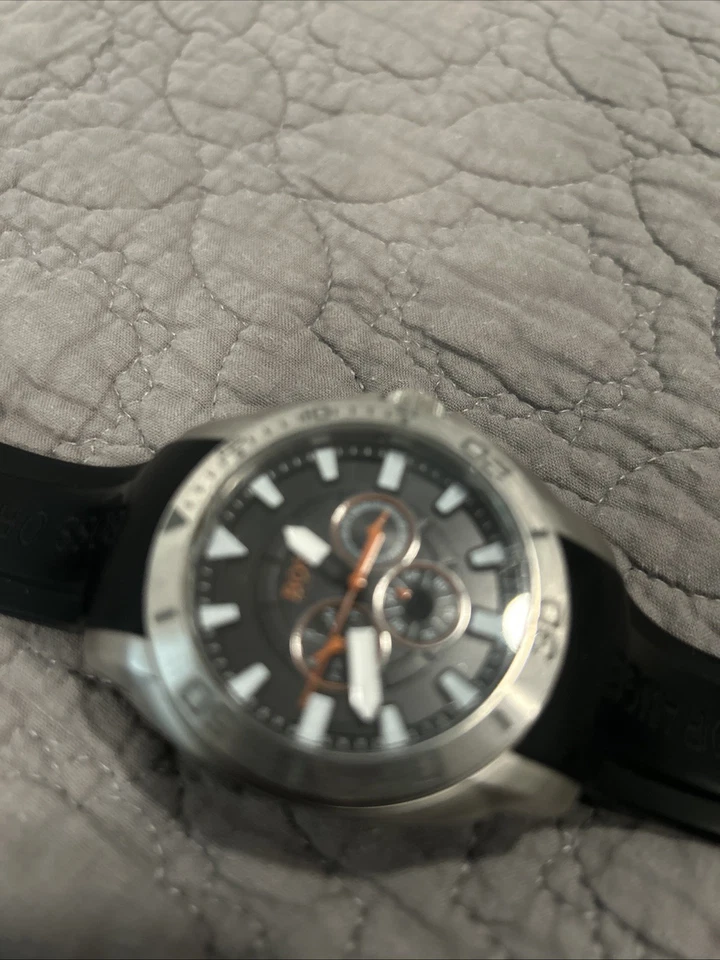 RELOJ BOSS HOMBRE NARANJA HUGO BOSS HOMBRE (usado) Foto 4 de 4