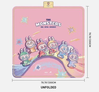 Pop Mart The Monsters Labubu Big Into Energy Series Blanket Picnic