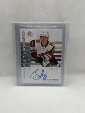 Barrett Hayton Future Watch Auto 2019-20 SP Authentic #195 /999