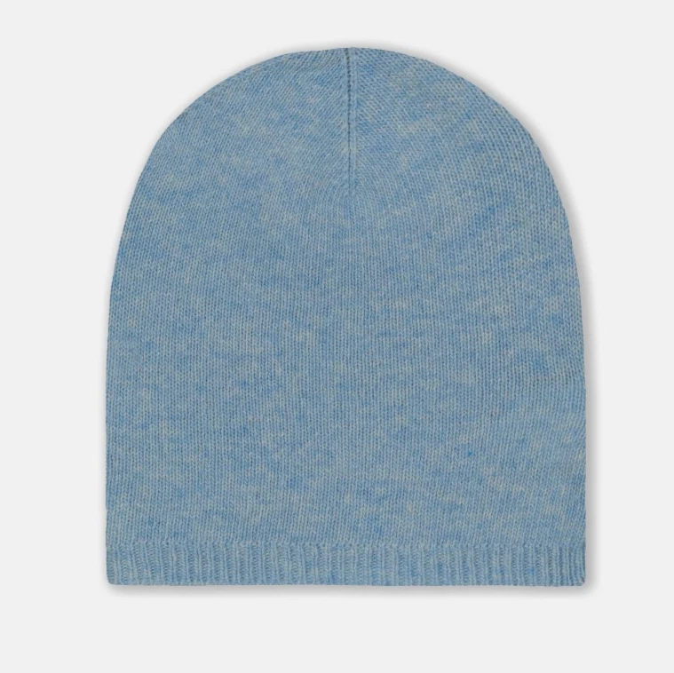 1StAmerican Chapeau En Cachemire Bonnet D'Hiver En Laine Lisse - Photo 2/4