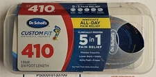 Dr. Scholls CF410 Custom Fit Orthotic Inserts 5 in 1 Pain Relieve 3/4 FT  Length