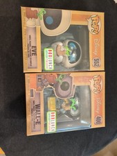 Disney Funko Pop Wall-E And Eve Earth Day Exclusives From Box Lunch.