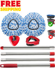 Spin Mop Replace Heads for O Cedar Rinse Clean 2 Tank System, Spin Mop Replac...