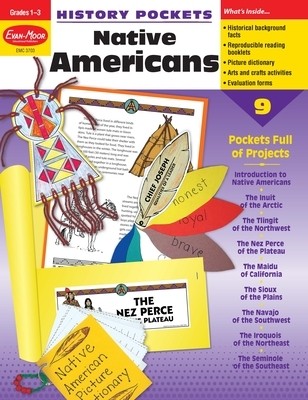 History Pockets Native Americans, Grade Evan-Moor Corporation Paperback