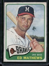 Eddie Mathews Cards and Autographed Memorabilia Guide 19