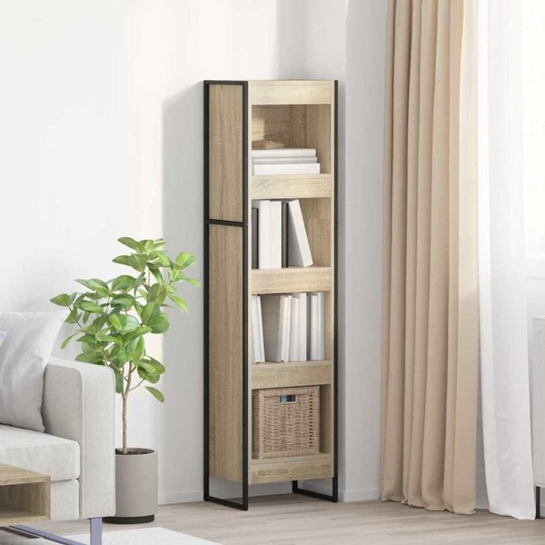 BüCherregal 40 X 30 X 155 Cm Holzwerkstoff Sonoma-image