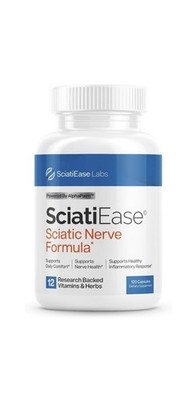 Alpha SciatiEase Sciatic Nerve Health Support Supplement-120 capsules 