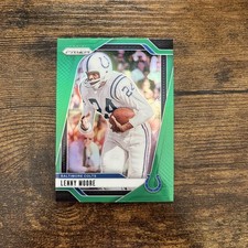 2024 Panini Prizm #296 Lenny Moore Green Baltimore Colts