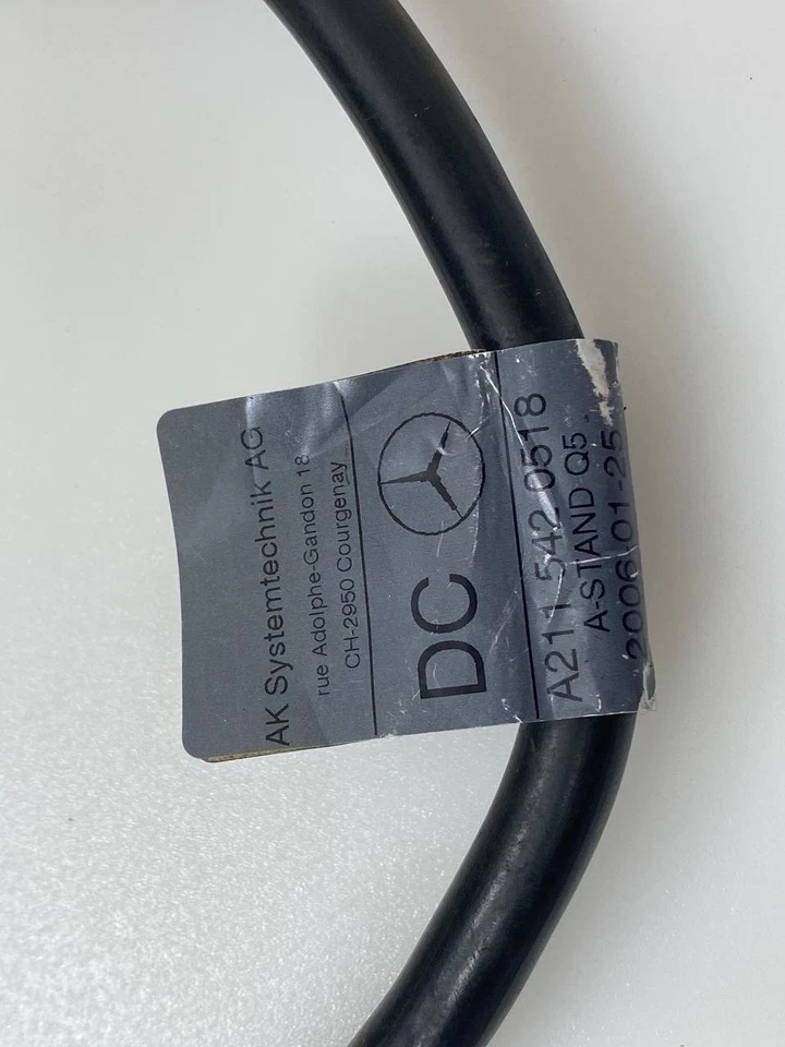 Cable de batería negativo Mercedes W211 E350 E550 2007-2009 A2115420418 Foto 4 de 4