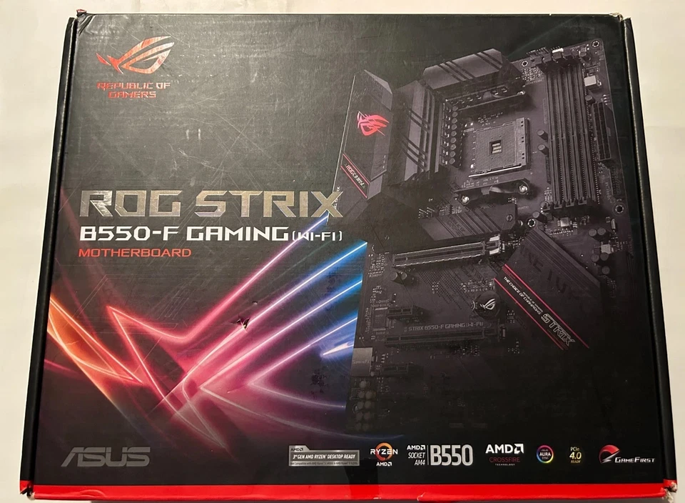 ASUS ROG STRIX b550-F GAMING WIFI ATX AM4 in ottime condizioni - Immagine 3 di 3