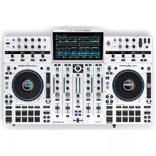DENON DJ PRIME 4 + PLUS WHITE EDITION dj controller 4 deck display touch 10" fx
