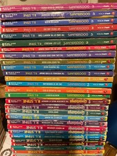 Goose bumps books set of 33 non sciential books #1-8,10,11,14-29