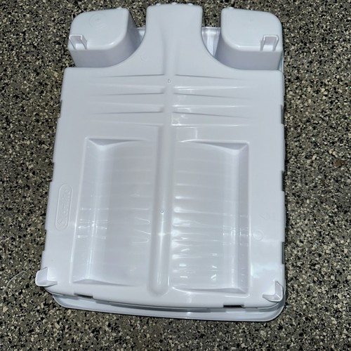 Sterilite 06218006 Sink Dish Rack Drainer, White  - Picture 3 of 5