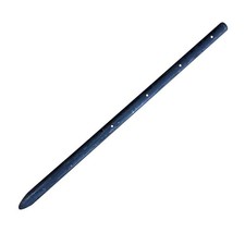 BULK 18" Round Steel Concrete Form Stakes with Nail Holes - USA Made - Sandbaggy