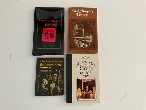 4 Used Jack Daniels Books