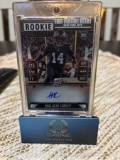 2024 Panini Contenders Optic - Rookie Ticket RPS Autographs Malachi Corley #11