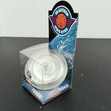 Vintage 80 s GRAVITRON Space Gyro Galactic Action Toy Gyroscope Spinning Top Box